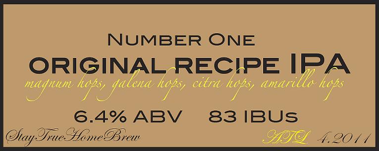 Original Recipe IPA