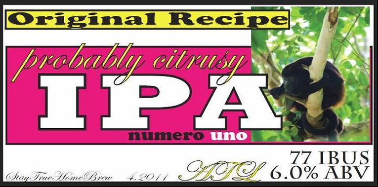 Probably Citrusy IPA